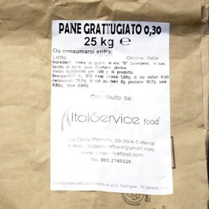 PANGRATTATO 25 KG GRANA 0,30