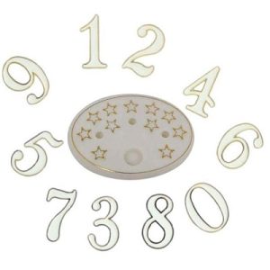 NUMERINI CORSIVO ASSORTITI PZ100+ BASI