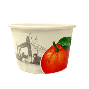 CONTENITORE DI CARTA COPPA GELATO TIPO 108C ( CC110/120 CIRCA ) PZ 250 X8 CF