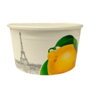 CONTENITORE DI CARTA COPPA GELATO TIPO 10MG ( CC160 CIRCA ) PZ 200 X 7 CF