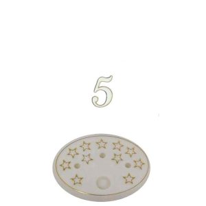 NUMERINI CORSIVO N° 5 PZ10+ BASI