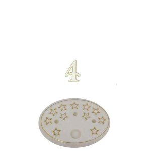 NUMERINI CORSIVO N° 4 PZ10+ BASI