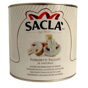 FUNGHETTI TAGL. AL NATURALE KG3 - NETTO 1,280 - SACLA'