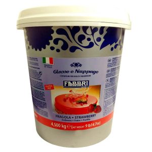 GLASSE E NAPPAGE FRAGOLA (CONF. 4,5 KG) - FABBRI