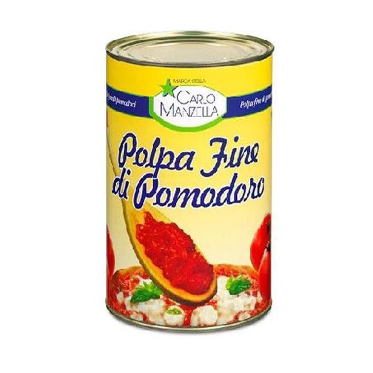 POLPA DI POMODORO "CARLO MANZELLA" 3 X 4050 GR - MANZELLA