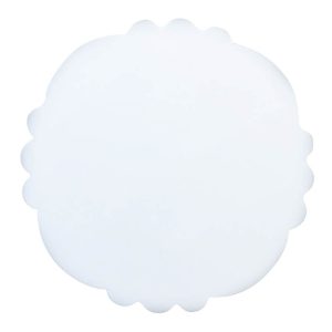 COD. 22374 - TABLEAUX BIANCHI IN PASTA DI ZUCCHERO PZ28 - WAFER FARMA DECOR