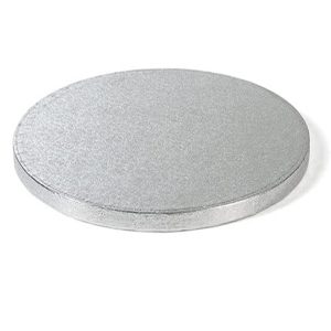 CAKE BOARD ARGENTO DIAM.36 H.1,2  PZ1