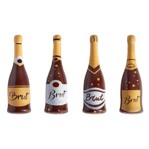 COD.40858 - BOTTIGLIE IN CIOCCOLATO - PZ.48 - WAFER FARMA DECOR