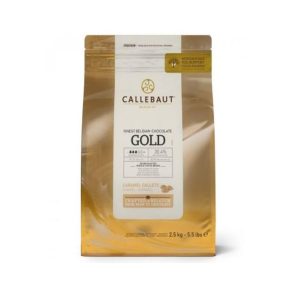 CIOCCOLATO PURO BIANCO GOLD AL CARAMELLO KG 2,5 - CALLEBAUT