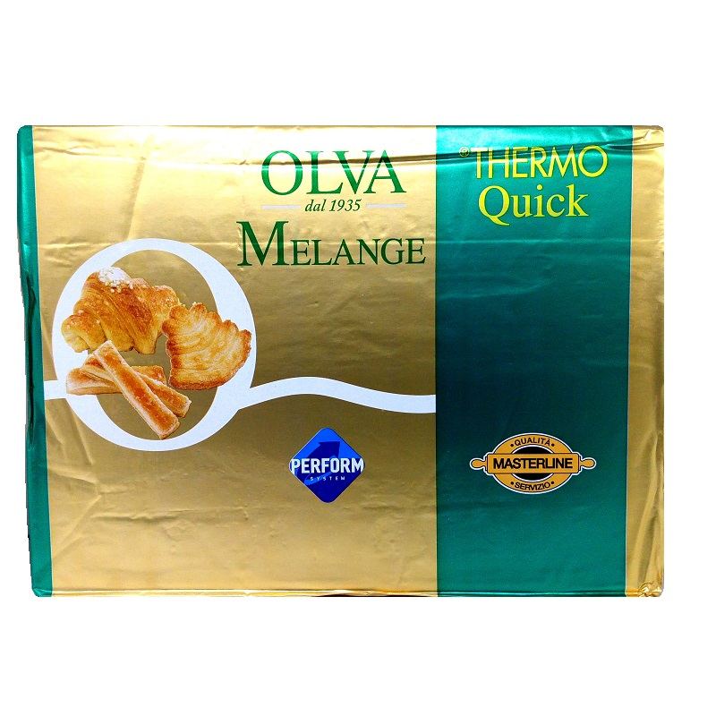 MARGARINA OLVA MELANGE THERMO QUICK (BURRO 25%) - 10 KG - MASTELINE